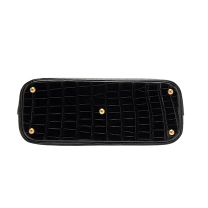 Hermès Mini Bolide Black Cow Leather