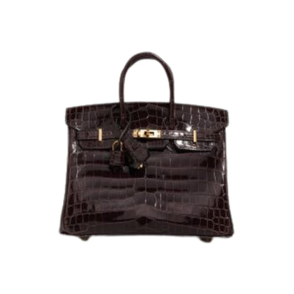 Hermès Birkin 25 Premium Cow Leather Platinum Palladium Hardware
