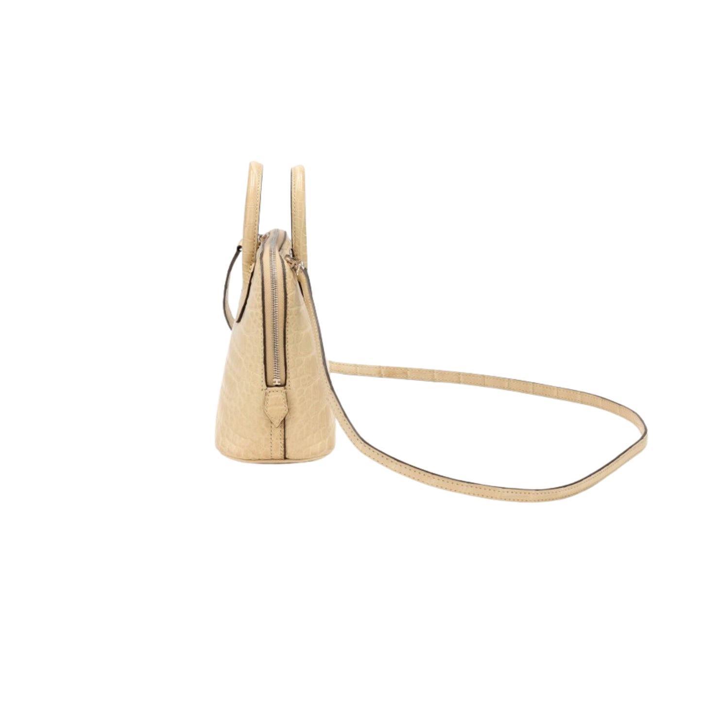 Hermès Mini Bolide Off-White Premium Cow Leather