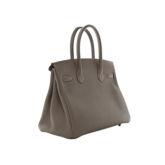 Hermès Birkin 30cm Premium Cow Leather Handcrafted Luxury Bag