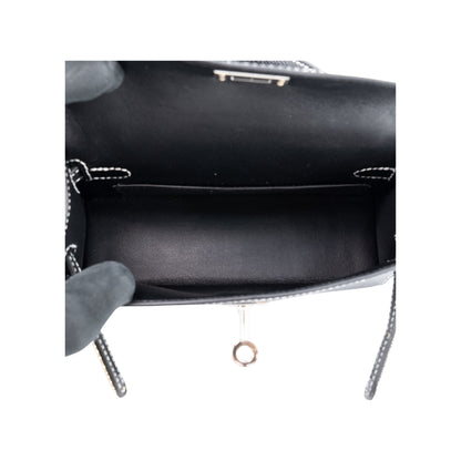 Hermès Kelly 25 Premium Cow Leather Palladium Hardware
