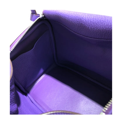 Hermès Lindy 30 Imported Cow Leather Handcrafted