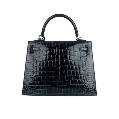 Hermès Kelly 22 Premium Cow Leather Palladium Hardware