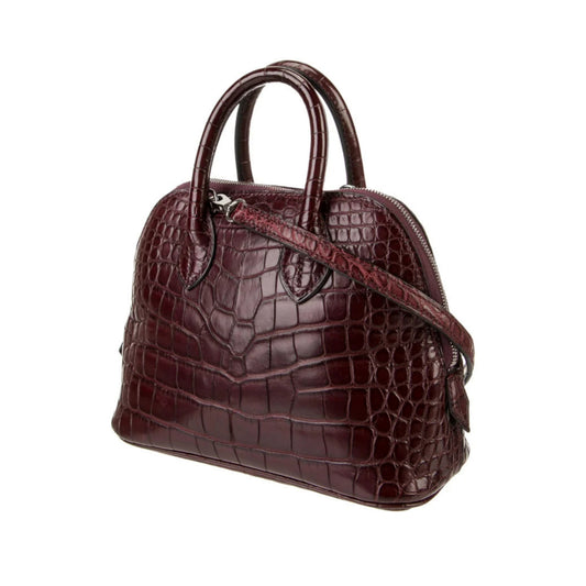 Hermès Mini Bolide Premium Cow Leather Palladium Hardware