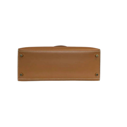Hermès Kelly 28 France Imported HAAS Saddle Cow Leather Benchmark Edition