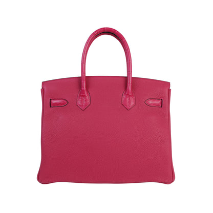 Hermès Birkin 25 Premium Cow Leather Platinum Palladium Hardware