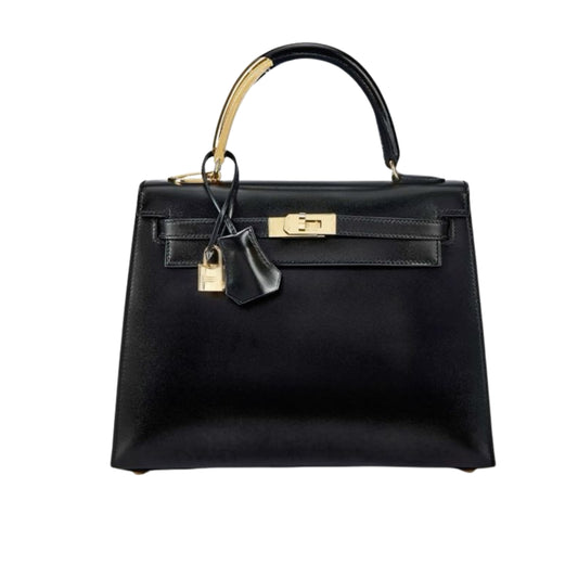 Hermès Kelly 25 Premium Cow Leather Palladium Hardware