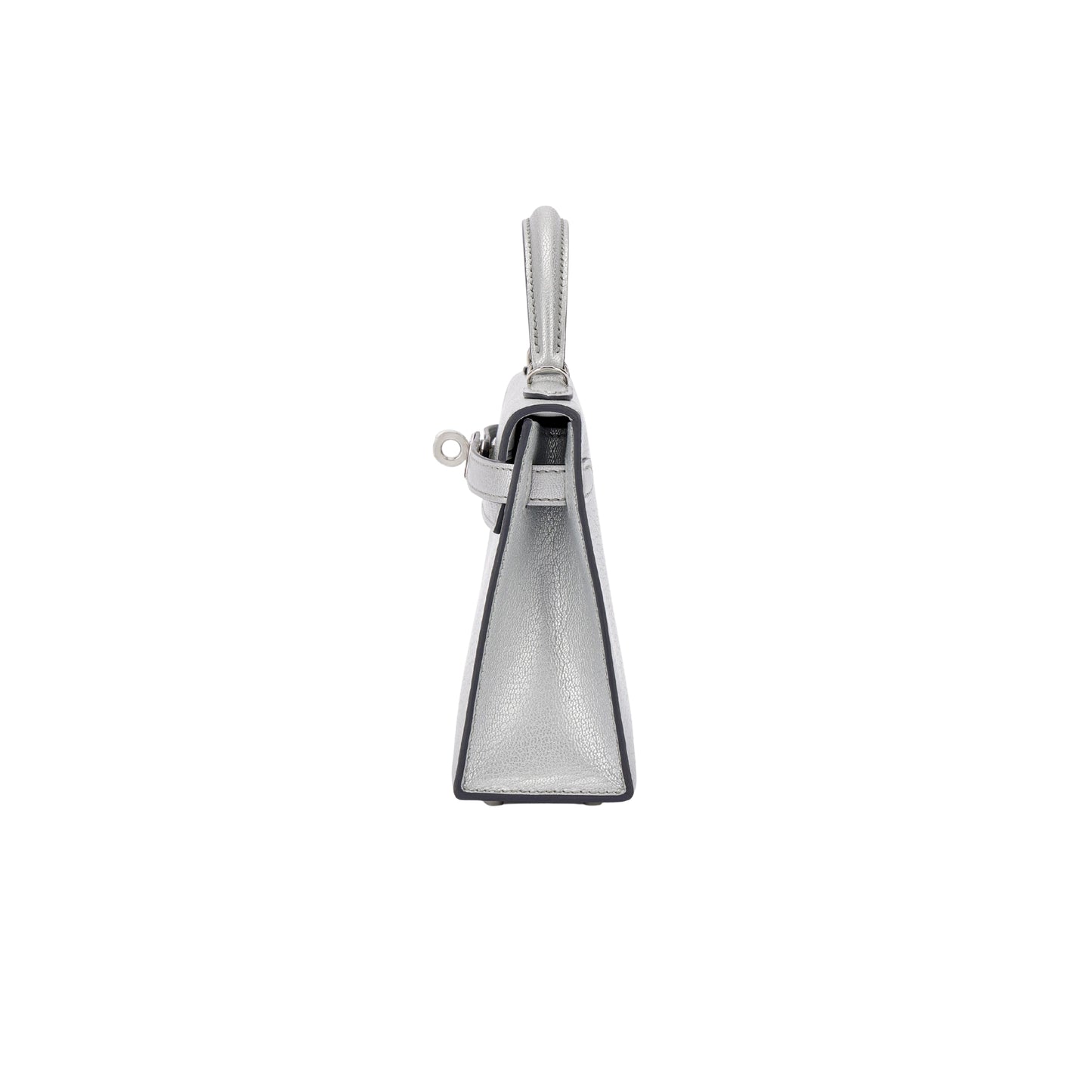 Hermès Kelly Mini KL19 Olympic Commemorative Edition Cow Leather Silver Hardware