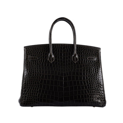Hermès Birkin 25 Premium Cow Leather Palladium Hardware