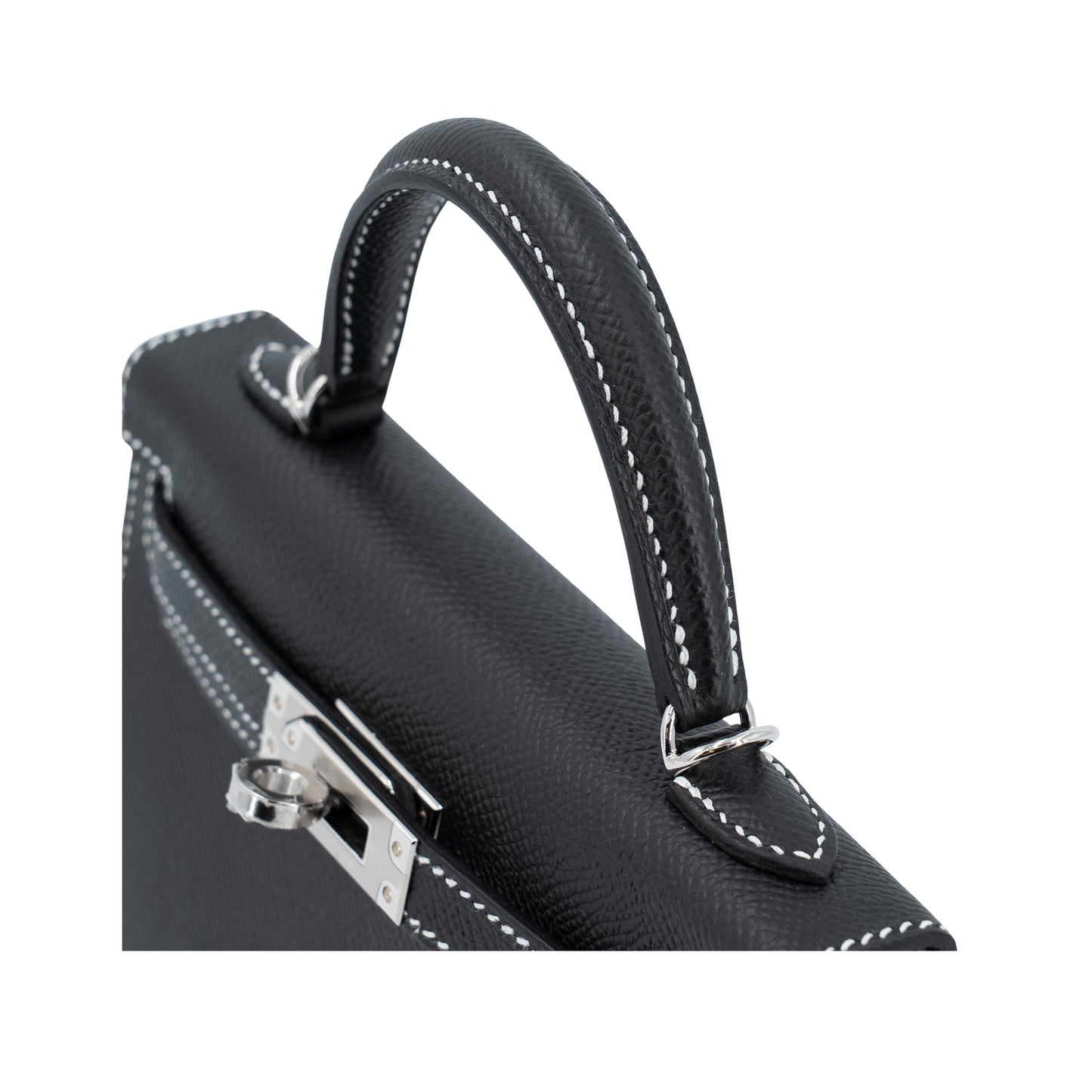 Hermès Kelly 25 Premium Cow Leather Palladium Hardware