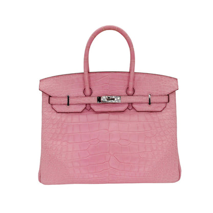 Hermès Birkin 25 Premium Cow Leather Cherry Blossom Pink Golden Hardware