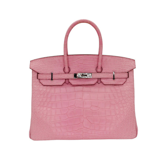 Hermès Birkin 25 Premium Cow Leather Cherry Blossom Pink Golden Hardware