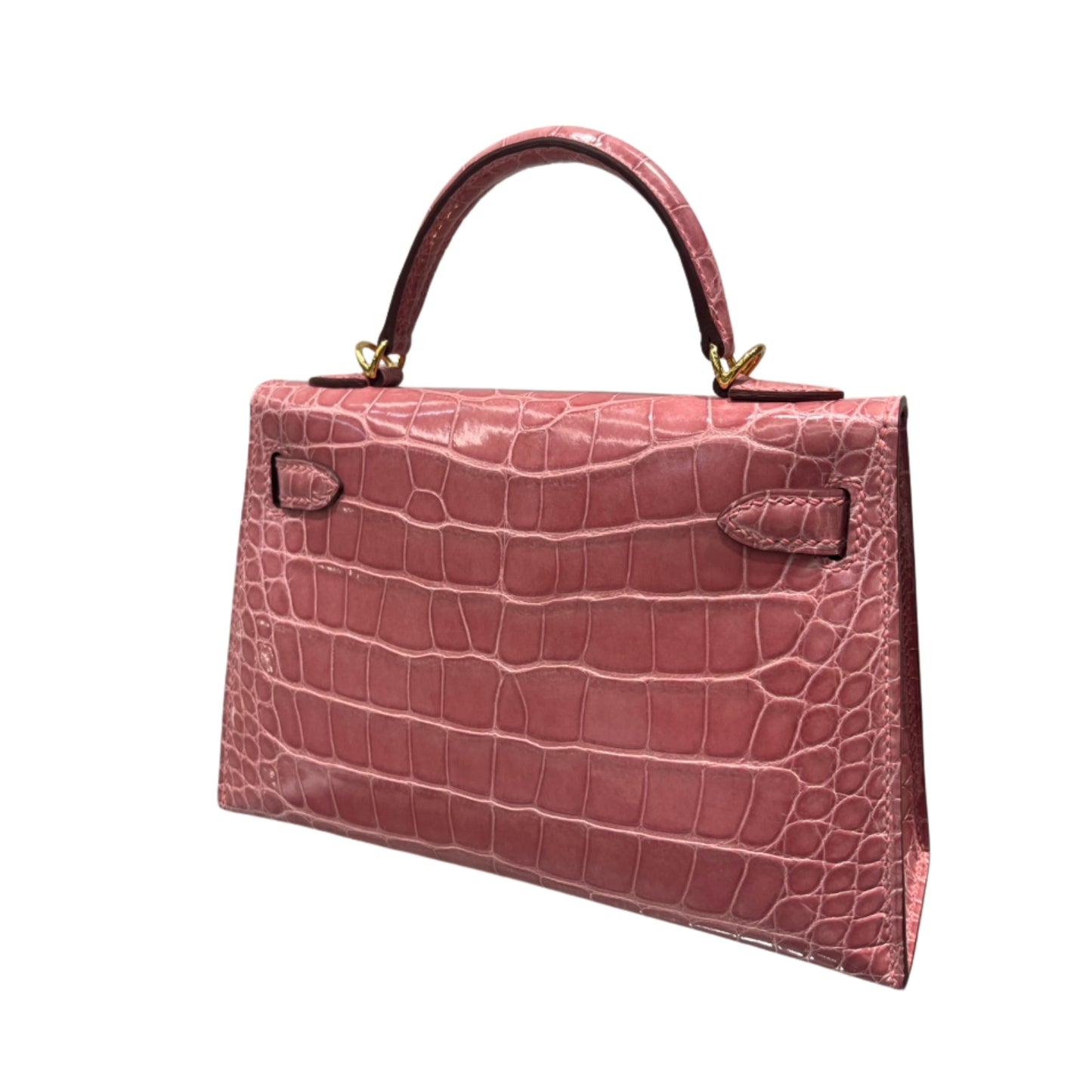 Hermès Mini Kelly II Premium Cow Leather Hand-Sewn Luxury Handbag