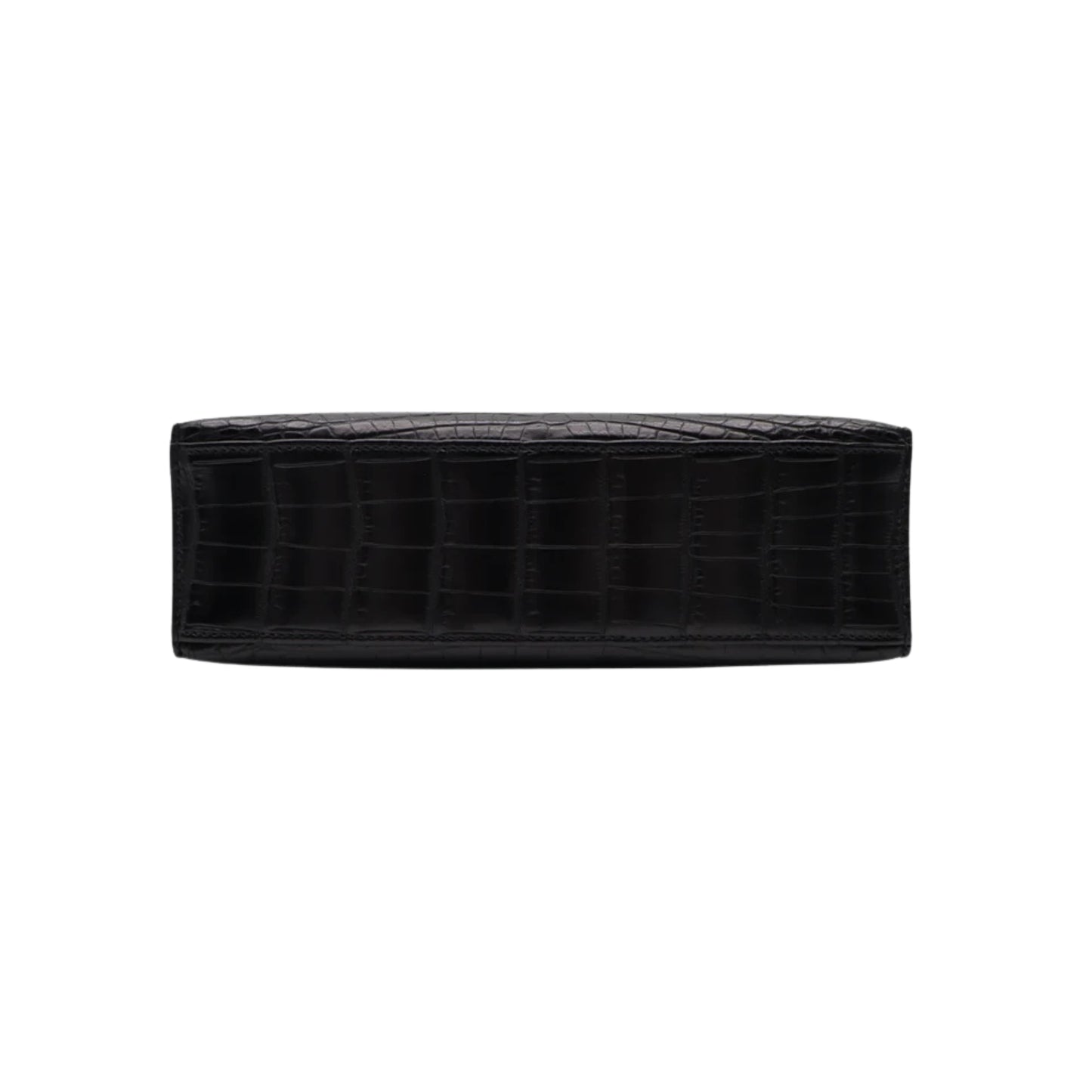 Hermès Kelly 22 Black Premium Cow Leather Palladium Hardware