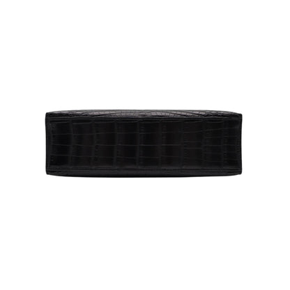 Hermès Kelly 22 Black Premium Cow Leather Palladium Hardware