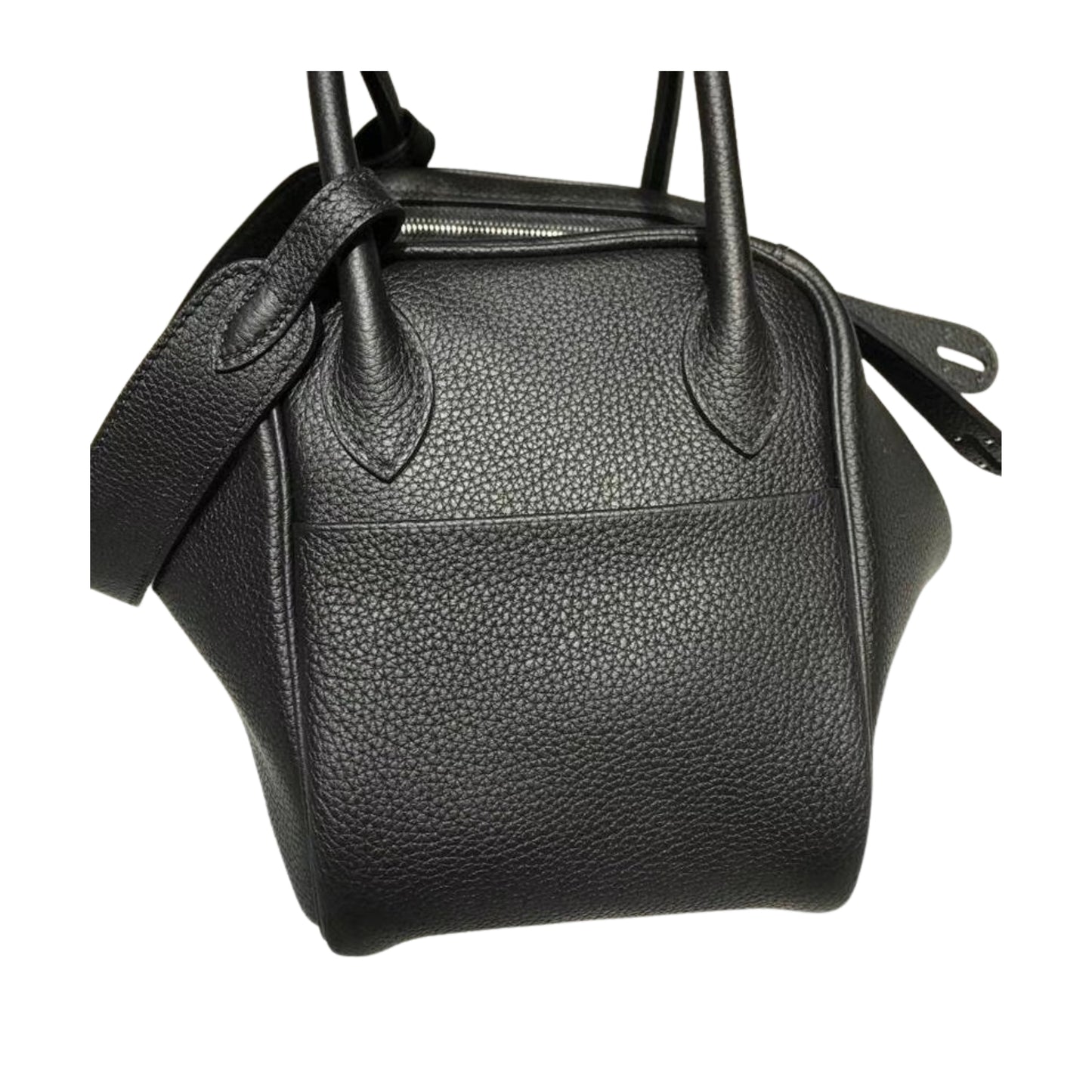 Hermès Lindy Original Imported Cow Leather Handbag Silver or Palladium Hardware 26