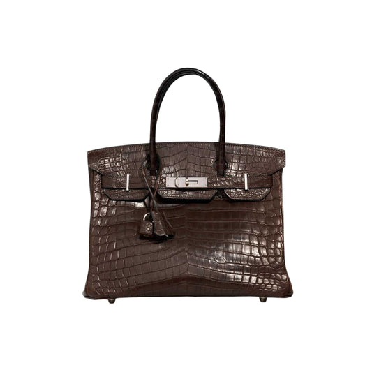 Hermès Birkin 25 Premium Cow Leather Platinum Palladium Hardware