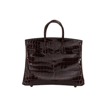 Hermès Birkin 25 Premium Cow Leather Platinum Palladium Hardware