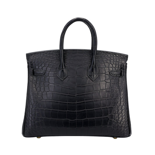 Hermès Birkin 30 Premium Cow Leather Black with Golden Hardware