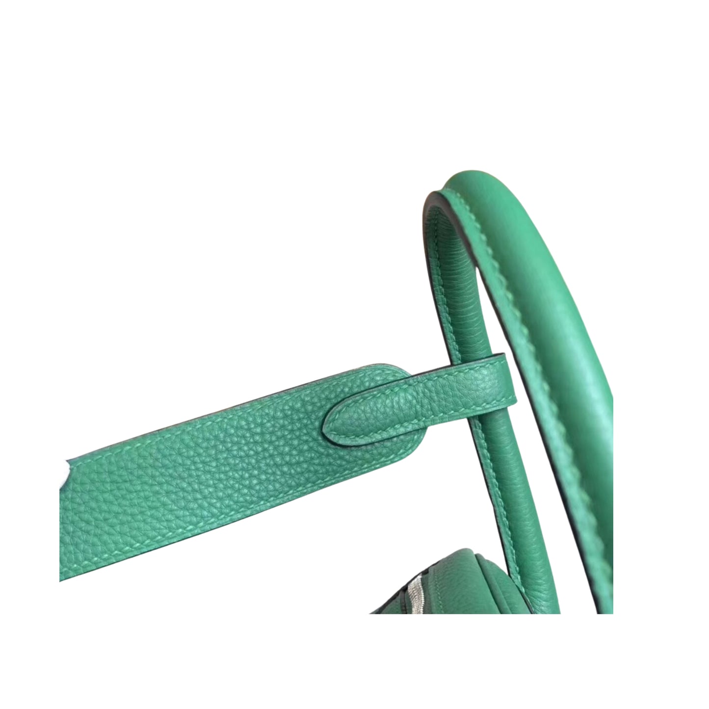 Hermès Lindy 26 Green Cow Leather Golden or Palladium Hardware