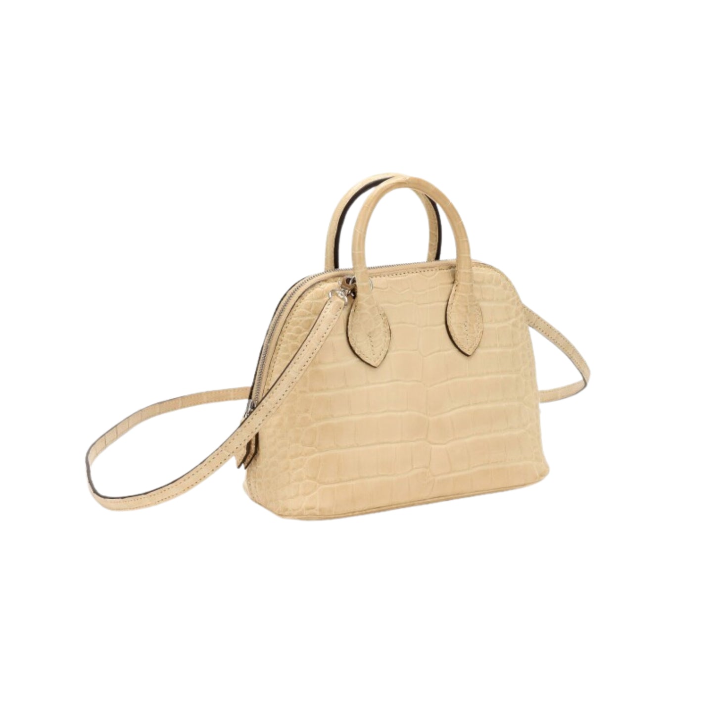 Hermès Mini Bolide Off-White Premium Cow Leather