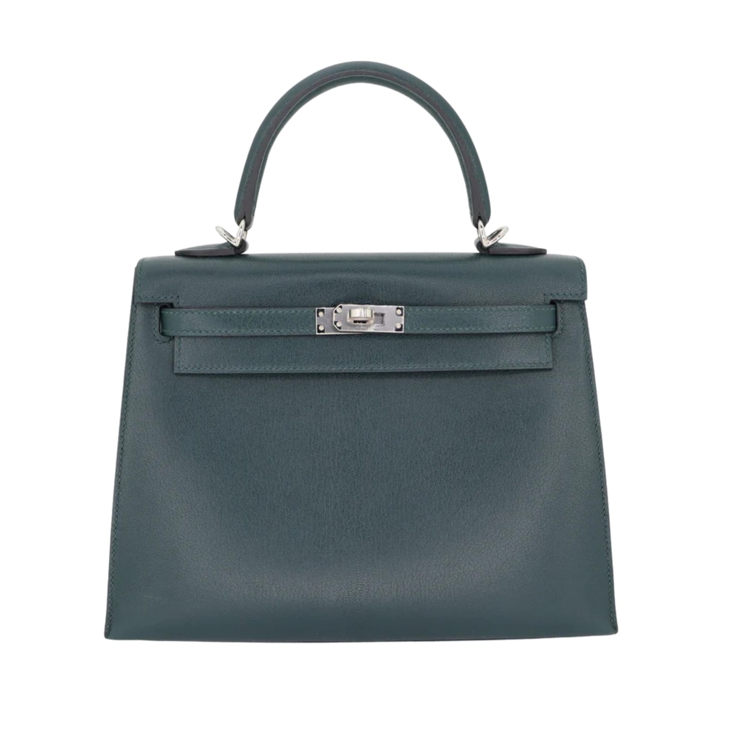 Hermès Kelly 25 Premium Cow Leather Handbag – Timeless Luxury Craftsmanship