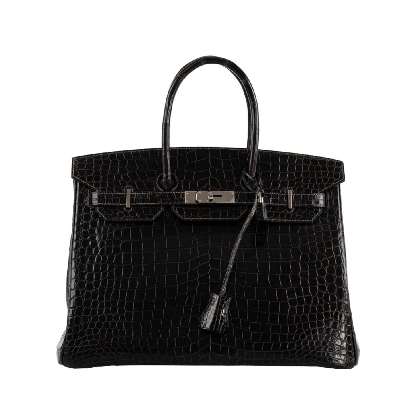 Hermès Birkin 25 Premium Cow Leather Palladium Hardware
