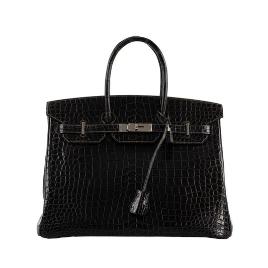 Hermès Birkin 25 Premium Cow Leather Palladium Hardware