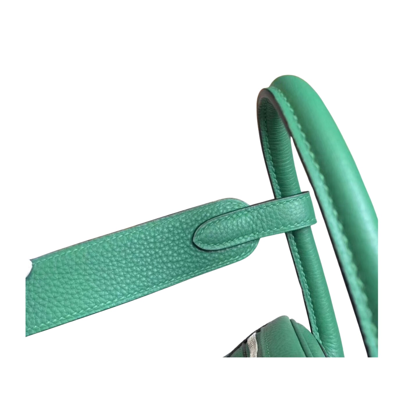 Hermès Lindy 26 Green Cow Leather Golden or Palladium Hardware
