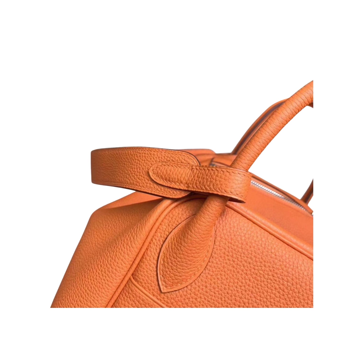 Hermès Lindy 26 Orange Cow Leather Golden or Palladium Hardware